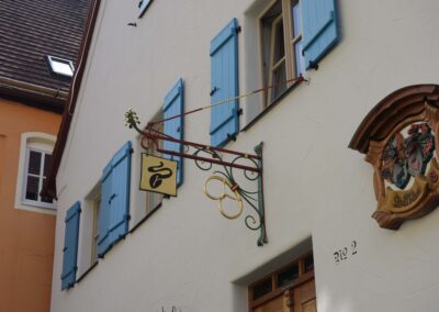 Geschmiedete Stücke von Metallbau Schröder.