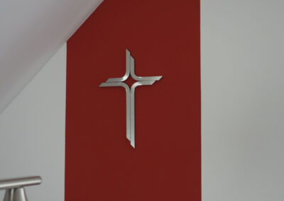 Geschmiedetes Kreuz von Spenglerei Schröder in Hilpolstein.