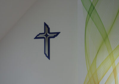 Geschmiedetes Kreuz von Spenglerei Schröder in Hilpolstein.