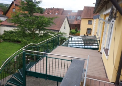Hochwertige Edelstahl-Balkongeländer –maßgeschneidert für Ihr Zuhause von Metallbau Schröder in Thalmässing.